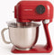 CREATE DOWNMIX RETRO - Keukenmachines -Planetaire Rotatiemixer - Foodprocessor - 6 Snelheid - Roestvrij Staal - 5L - Accessoires - Rood
