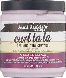 Aunt Jackies Curls & Coils Curl La La Defining Curl Custard 425 gr