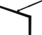 vidaXL - Inloopdouchewand - 100x195 - cm - gehard - glas - zwart