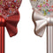 Snoep kunststof b2h18 cm poederroze