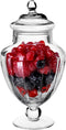 Snoeppot/voorraadpot 2,1L glas met deksel - 2100 ml - Bonbonnieres