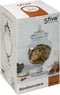Snoeppot/voorraadpot 2,1L glas met deksel - 2100 ml - Bonbonnieres