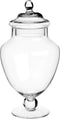 Snoeppot/voorraadpot 2,1L glas met deksel - 2100 ml - Bonbonnieres