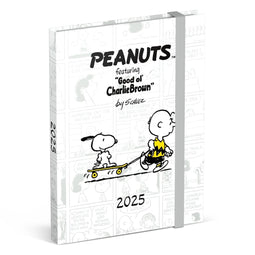 Snoopy - Peanuts Desk Agenda 2025