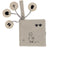 Snoozebaby Babyboekje Junior 12 X 12 Cm Katoen Taupe/beige