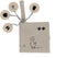 Snoozebaby Babyboekje Junior 12 X 12 Cm Katoen Taupe/beige