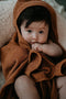 Snoozebaby Badcape Organisch Katoen Toffee - 80x80 cm