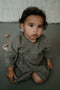 Snoozebaby Badjas Organisch Katoen Storm Grey - 86/92