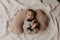 Snoozebaby Feeding pillow Desert Sand - 75 x 20 x 15 cm