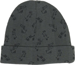 Snoozebaby hat Dark Green print -