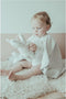 Snoozebaby - Organic ledikantdeken - Stone beige
