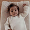 Snoozebaby Organisch Aankleedkussenhoes Stone Beige - 45x70 cm
