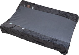 Snoozebaby Organisch Aankleedkussenhoes Storm Grey - 45x70 cm