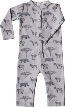 Snoozebaby Organisch Babypakje Safari Grey - maat 62/68