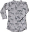 Snoozebaby Organisch Rompertje Safari Grey - maat 62/68