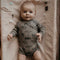 Snoozebaby Organisch Rompertje Safari Grey - maat 62/68