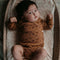 Snoozebaby Organisch Rompertje Toffee - maat 62/68