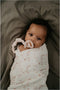 Snoozebaby organisch speenkoord geknoopt Peach Blush - 10 cm