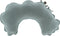 Snoozebaby Organisch Voedingskussen Afritsbare Hoes - Smokey Green