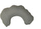 Snoozebaby Organisch Voedingskussen Afritsbare Hoes - Storm Grey