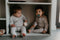Snoozebaby Organische Pyjama Milky Rust Rainbow - maat 86/92