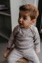 Snoozebaby Organische Pyjama Milky Rust Rainbow - maat 86/92