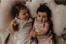 Snoozebaby Organische Slaapzak Mouwloos Milky Rust - 9-24 mnd
