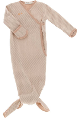 Snoozebaby Organische Slaapzak & Pakje in 1 Milky Rust - 3-6 mnd