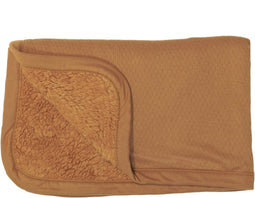 Snoozebaby Organische Wiegdeken Dubellaags Toffee - 75x100 cm