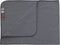 Snoozebaby Organische Wiegdeken Storm Grey - 75x100 cm