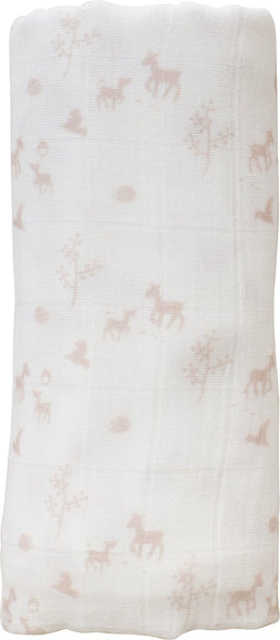 Snoozebaby Organische Wikkeldoek Springtime - 80x80 cm