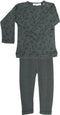 Snoozebaby Pyjama Dark Green print - 86/92