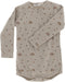 Snoozebaby romper lange mouw Milky Rust Rainbow