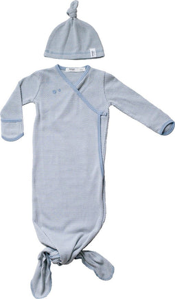 Snoozebaby Slaapzak & Pakje in 1 incl. Mutsje Fresh Blue - 0-3 mnd