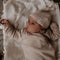 Snoozebaby Slaapzak & Pakje in 1 incl. Mutsje Milky Rust - 0-3 mnd
