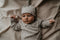Snoozebaby Slaapzak & Pakje in 1 incl. Mutsje Smokey Green - 0-3 mnd