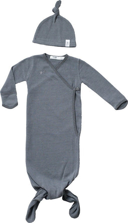 Snoozebaby Slaapzak & Pakje in 1 incl. Mutsje Storm Grey - 0-3 mnd