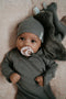 Snoozebaby Slaapzak & Pakje in 1 incl. Mutsje Storm Grey - 0-3 mnd