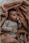 Snoozebaby Wiegdeken Dubbellaags Milky Rust - 75x100 cm