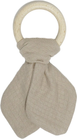 Snoozebaby Wooden ring cuddle Desert Sand -