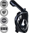 Snorkelmasker Volwassenen S/M- Snorkelset Zwart - Full Face Duikmasker - Duikbril met Snorkel - Snorkelen en duiken in 2025