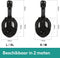 Snorkelmasker Volwassenen S/M- Snorkelset Zwart - Full Face Duikmasker - Duikbril met Snorkel - Snorkelen en duiken in 2025