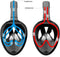 Snorkelmasker Volwassenen S/M- Snorkelset Zwart - Full Face Duikmasker - Duikbril met Snorkel - Snorkelen en duiken in 2025
