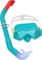 Snorkelset Essential Aqua Prime | zwart