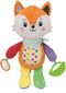 Baby Clementoni - Happy Fox - Knuffel Vos - Interactieve Knuffel - Extra Zacht