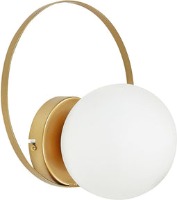 SNOWY - Wandlamp - Goud/Wit - IJzer