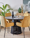 MESILLA - Ronde eettafel - Zwart - 120 cm - MDF