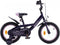 AMIGO Galaxy Meisjesfiets 14 Inch - Kinderfiets voor 3 tot 5 Jaar - 95-110 cm - Paars/Roze - met Zijwieltjes