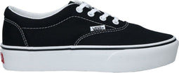 VANS WM Doheny Platform - Lage sneakers - Dubbelgestikt bovenwerk - Black/White (2023)