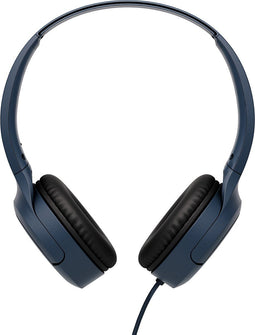 JVC HA-S33UC - On-Ear hoofdtelefoon - USB-C aansluiting - Blauw